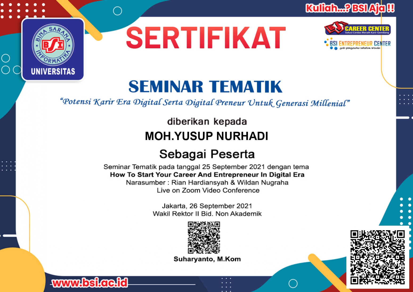 Seminar Tematik
